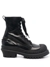 ACNE STUDIOS LACE-UP ANKLE BOOTS