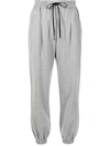 3.1 Phillip Lim Drawstring Waist Track Pants In Grau