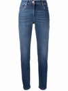BRUNELLO CUCINELLI HIGH-RISE STRAIGHT-FIT JEANS