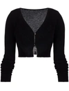 JACQUEMUS KNITTED BUTTON-FRONT CARDIGAN