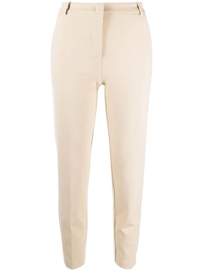 Pinko Bello 86 Tailored Trousers In Cream