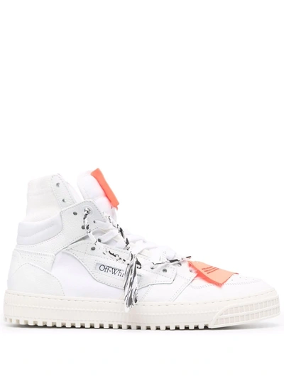 Off-white Off-court 高帮板鞋 In White
