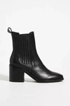 Silent D Naydo Heeled Ankle Boots In Black