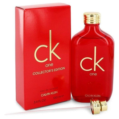 Calvin Klein Ck One By  Eau De Toilette Spray (unisex Red Collector's Edition) 3.3 oz