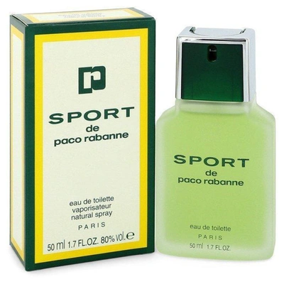 Paco Rabanne Sport By  Eau De Toilette Spray 1.7 oz