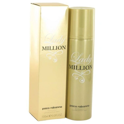 Rabanne Paco  Lady Million By Paco  Deodorant Spray 5 oz