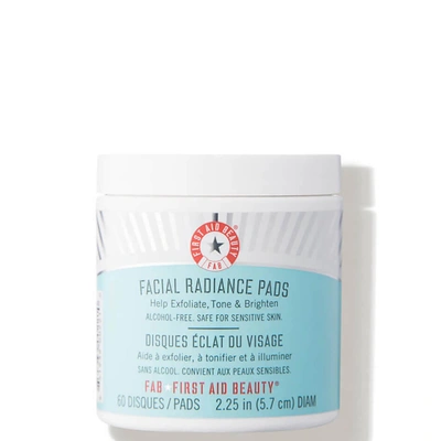 First Aid Beauty Facial Radiance Pads With Glycolic + Lactic Acids 60 Pads / Pack