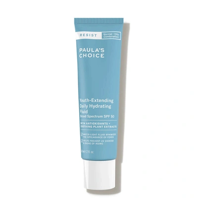 Paula's Choice Resist Youth-extending Daily Hydrating Face Sunscreen Spf 50 2 oz/ 60 ml