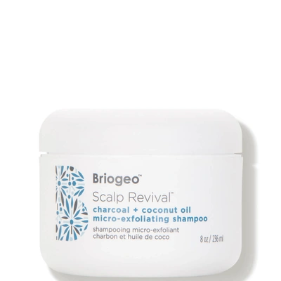 BRIOGEO SCALP REVIVAL™ CHARCOAL + COCONUT OIL MICRO-EXFOLIATING SCALP SCRUB SHAMPOO 8 OZ