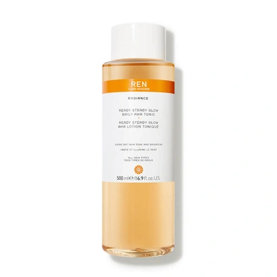 Ren Clean Skincare Ready Steady Glow Daily Aha Tonic Supersize (16.9 Fl. Oz. - $100 Value)