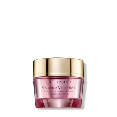 Estée Lauder Resilience Multi-effect Tri-peptide Face And Neck Creme Spf 15 For Dry Skin (1.7 Oz.)