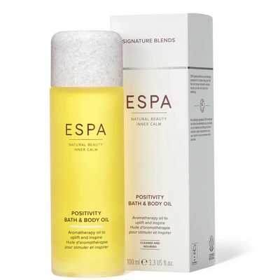 ESPA POSITIVITY BATH BODY OIL 3.3 FL. OZ.