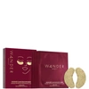 WANDER BEAUTY BAGGAGE CLAIM GOLD EYE MASKS - GOLD (6 PAIR)