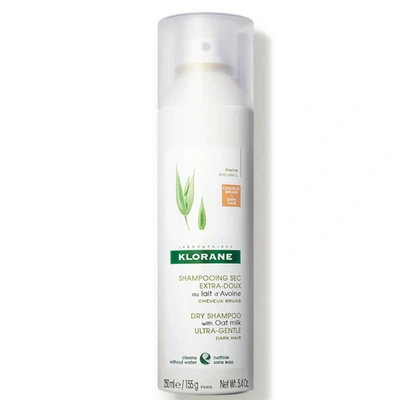 Klorane Ultra-gentle Dry Shampoo With Oat Milk - Dark Hair