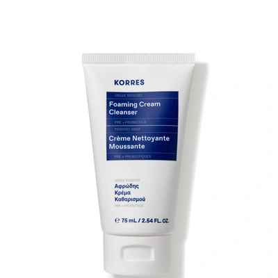 KORRES GREEK YOGHURT FOAMING CREAM CLEANSER 75ML.