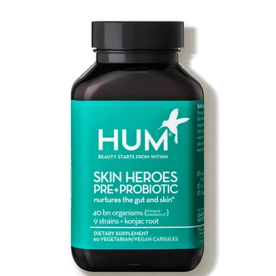 Hum Nutrition Skin Squad Preprobiotic Clear Skin Supplement (60 Count)