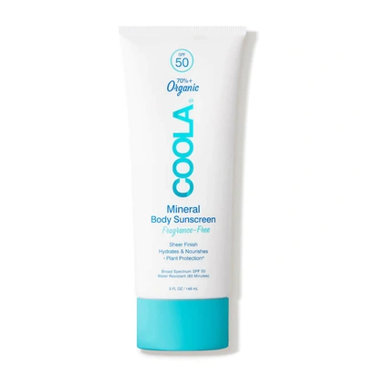 Coola Mineral Body Sunscreen Lotion Spf 50 - Fragrance-free (5 Oz.)
