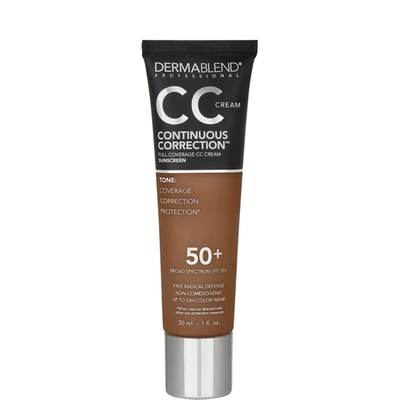 Dermablend Continuous Correction Cc Cream Spf 50 1 Fl. Oz. - 90n Deep 2