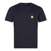 Carhartt Ss Pocket Tshirt Single Jersey In Blue