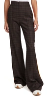 ALICE AND OLIVIA DYLAN HIGH WAIST WIDE LEG PANTS,ALICE46280