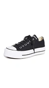 Converse Chuck Taylor All Star Lift Sneakers Black/white/white In Black/white/white