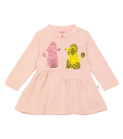 Stella Mccartney Baby Cotton Jersey Dress In Pink