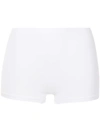 Hanro Touch Feeling High Waist Boyleg Briefs In White