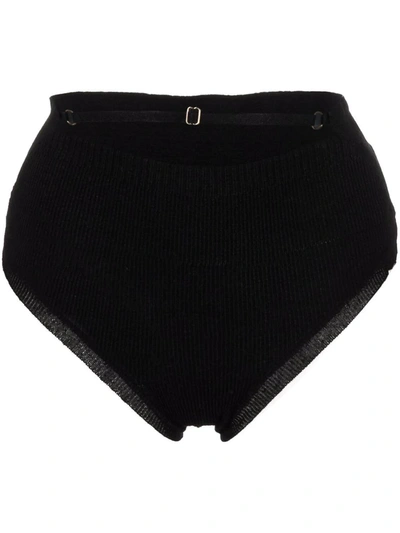 Jacquemus Black La Montagne 'la Culotte Picchu' Briefs