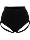 JACQUEMUS HIGH-WAISTED KNITTED BRIEFS