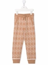 CHLOÉ C-JACQUARD KNITTED TROUSERS