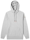 MONCLER GLOSSY PRINT HOODIE,04696CC2-DC33-29B7-3E5B-3F257AC94205