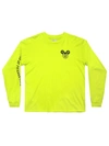 LOCAL AUTHORITY MISCHIEF LONG SLEEVE SHOP TEE NEON YELLOW,8557BBFF-F69F-DC79-A3B1-B1CC98A3855D