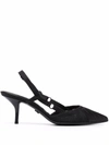 DOLCE & GABBANA POINTED SLINGBACK PUMPS,6CD04CCF-EFBA-F901-8D9D-AD5C2CC381AF