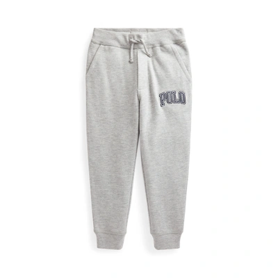 Polo Ralph Lauren Kids' Logo Fleece Jogger Pant In Andover Heather