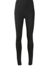 Girlfriend Collective Seamless High-rise Leggings In Schwarz