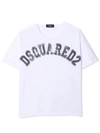 DSQUARED2 T-SHIRT WITH PRINT,DQ0549 D004GT DQ100