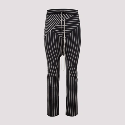 Rick Owens Jogger Drop-crotch Trousers In Black