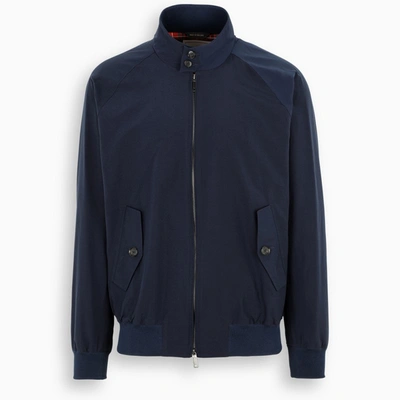 Baracuta Navy G9 Harrington Field Jacket In Blue