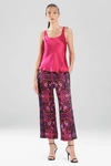 Josie Natori Natori Key Tank Top Shirt In Mad Magenta