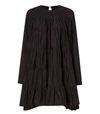 Merlette Soliman Embroidered Tunic Dress In Black