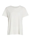 Nili Lotan Women's Brady Cotton T-shirt In Ecru