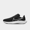 Nike Men's Air Zoom Pegasus 38 Running Shoes In Black/anthracite/volt/white