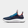 Nike Boys' Big Kids' Flex Plus Running Shoes In Midnight Navy/orange/imperial Blue/white