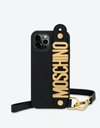 MOSCHINO LETTERING LOGO IPHONE 12/12 PRO COVER
