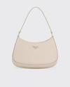 Prada Cleo Brushed Leather Hobo Bag In F0pg8 Sole N