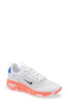 Nike React Live Sneakers In White/bright Crimson In White/ Racer Blue