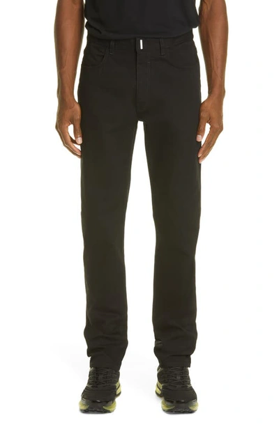 Givenchy Slim Fit Stretch Jeans In Black