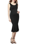 Kimi And Kai Bria Maternity Mermaid Midi Dress