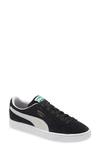 Puma Suede Classic Xxi Sneaker In  Black/  White