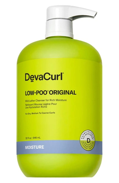 Devacurl Low-poo Original Mild Lather Cleanser For Rich Moisture 12 oz/ 355 ml